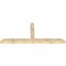Ekena Millwork Portland Rough Sawn Timber Gable Bracket, Douglas Fir, 108"W x 45"H x 6"D x 6"F, 10/12 Pitch GBW108X45X0606POR00RDF - alternate 3